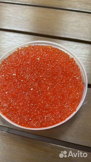 Икра красная малосольная