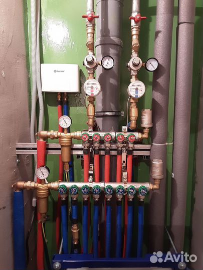 Монтаж труб водоснабжения