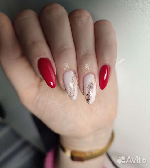 Маникюр, покрытие гель-лаком, наращивание