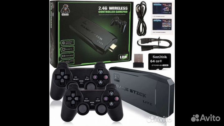 Game Stick 64gb + 10.000 игр (новинка 2022)