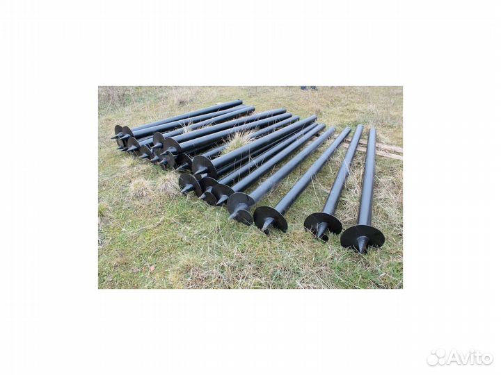 Св.76 Сваи. Винтовые сваи. Фундамент