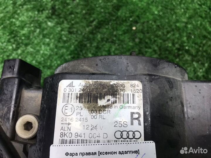 Фара правая ксенон Audi A4 B8 8K