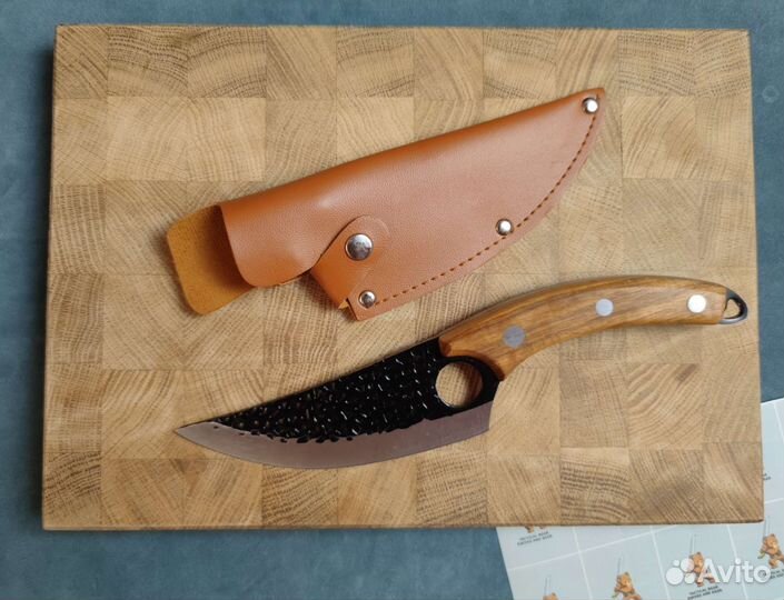 Нож сербский для мяса Орех