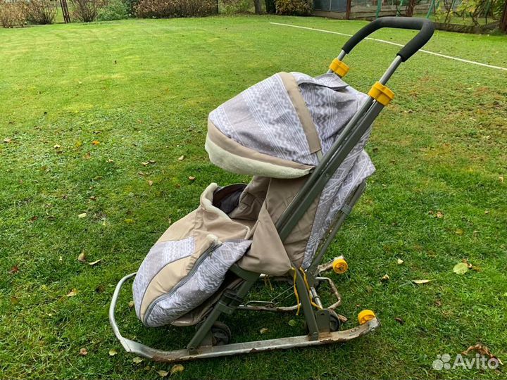 Коляска санки