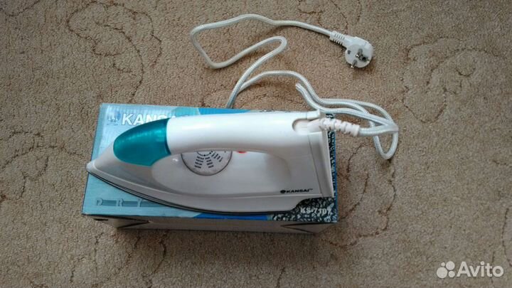Утюг дорожный новый