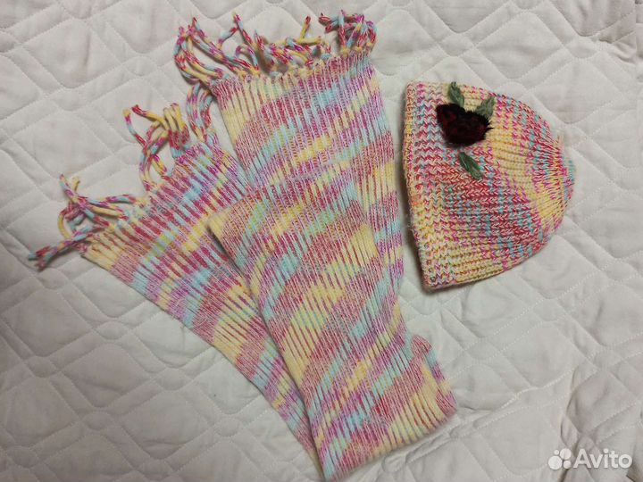 Шапка женская из ангоры