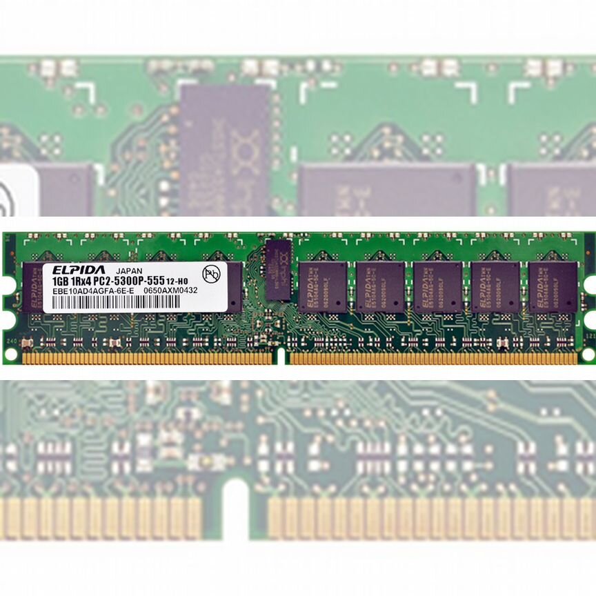 [EBE10AD4AGFA-6E-E] Оперативная Память Elpida 1gb Ebe10ad4agfa-6e-E
