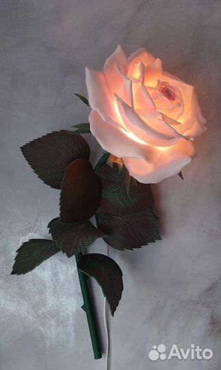 Интерьерный светильник- роза