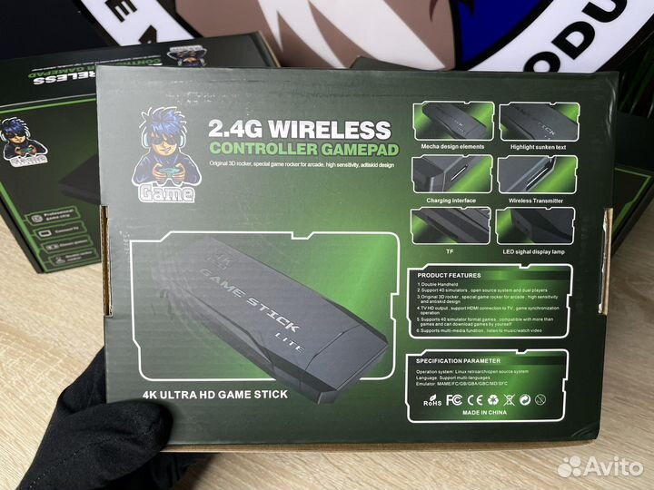 Игровая Приставка Game Stick Lite 64gb