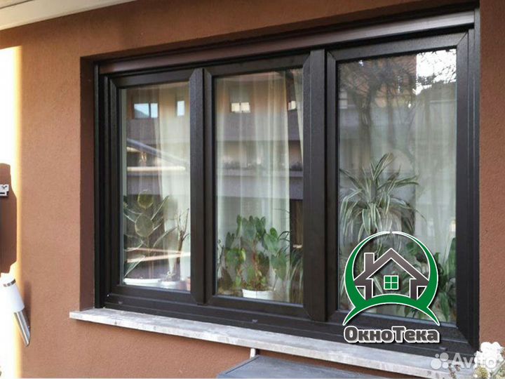 Пластиковые окна с ламинацией