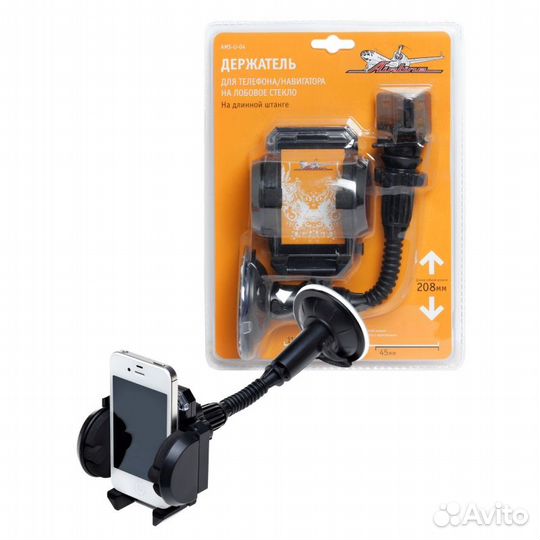 Держатель для телефона/навигатора присоска на лобо