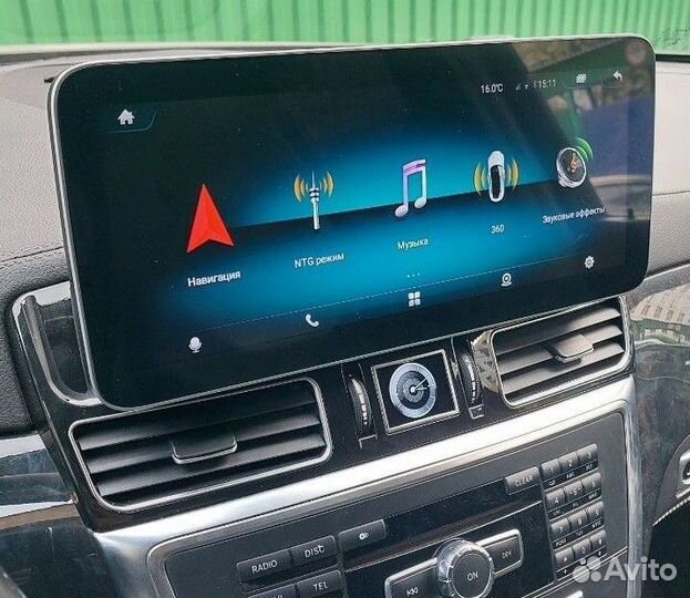 Штатный монитор на Android для Mercedes ML/GL