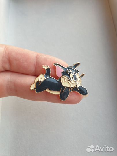 Брошь кот Том