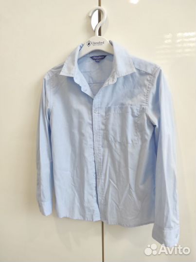 Школьный костюм и рубашки для мальчика 128