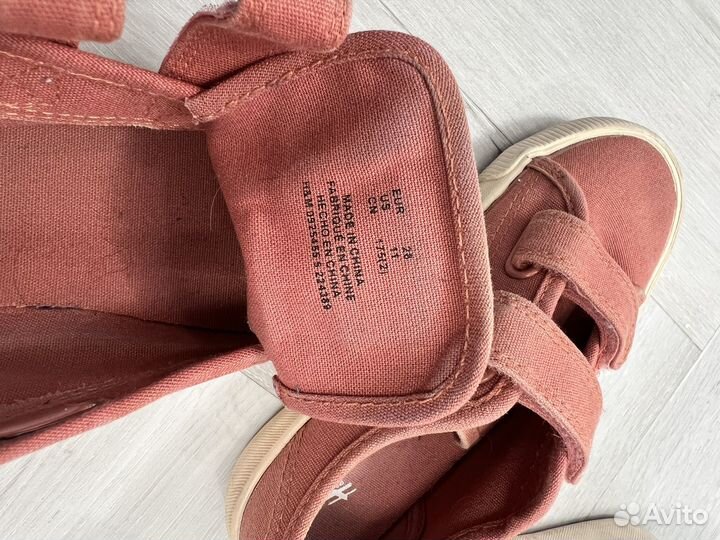 Детская обувь кеды 28 размер hm