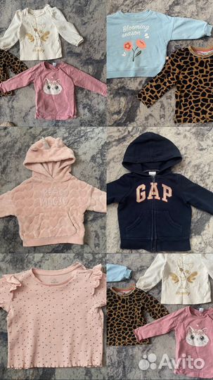 Пакет вещей на девочку 80-92