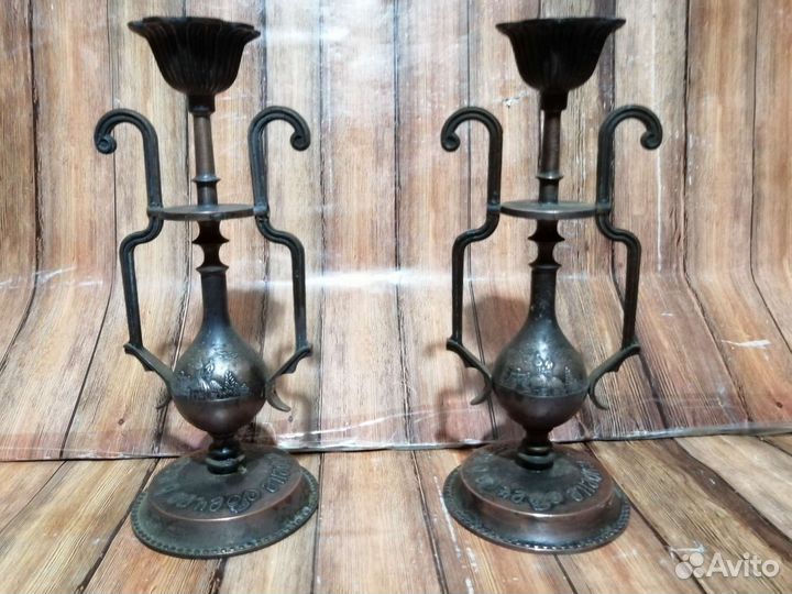 Подсвечники Вечер в казачьем курене, СССР