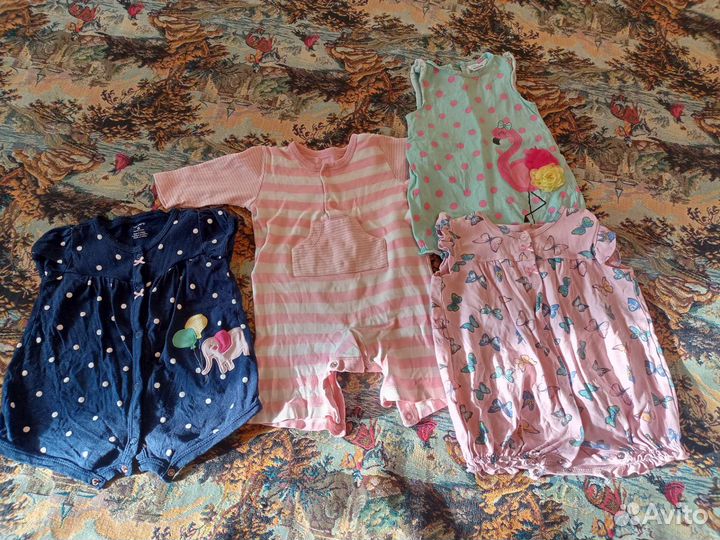 Детская одежда для девочек пакетом 62-68