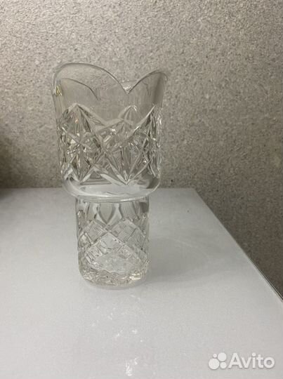 Хрустальная ваза