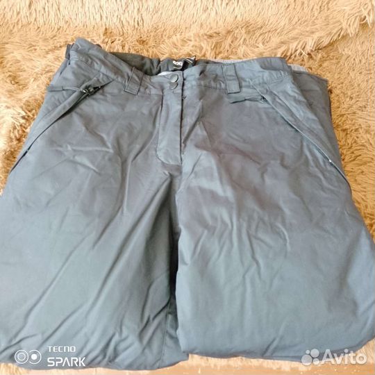 Горнолыжные брюки 50 размер цвет черный