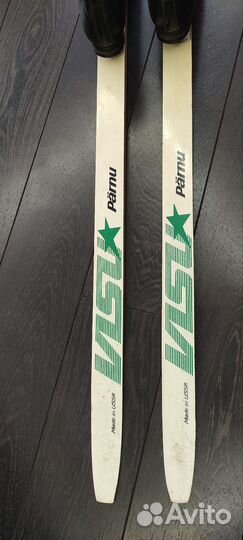 Лыжи беговые СССР 210 см, крепления, ботинки 41 р