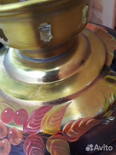 Самовар электрический расписной 4 литра