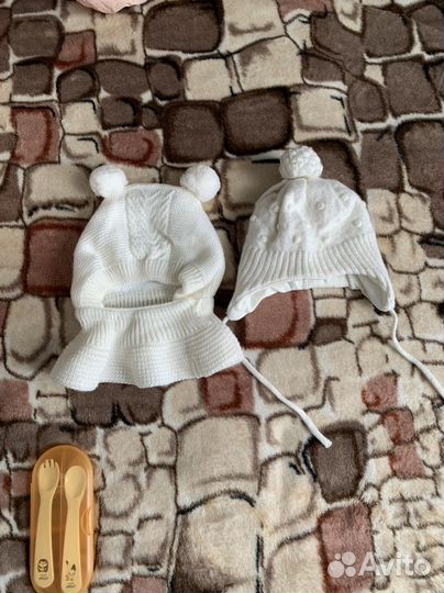 Шапка шлем, шапка детская 40-42