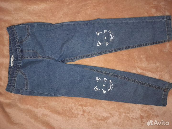 Джинсы лосины для девочки