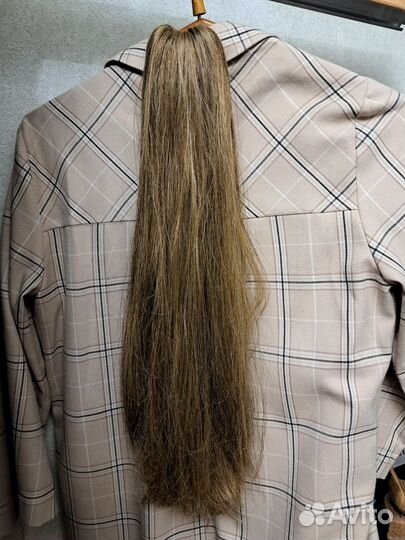 Хвост шиньон на крабе