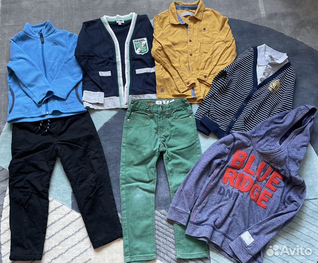 Вещи на мальчика 4 5 лет (пакетом)