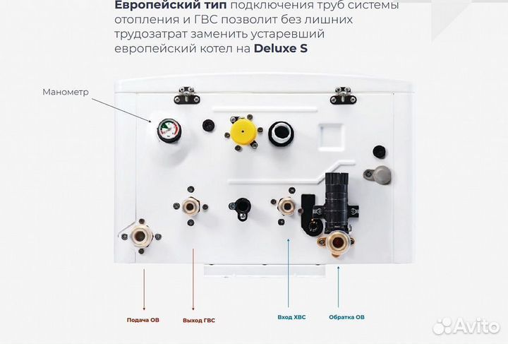 Navien Deluxe S-24k настенный газовый котел навиен