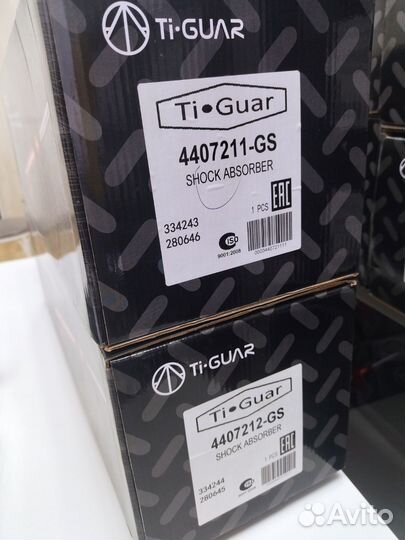 Стойки амортизаторы Ti-Guar 4407212-GS перед лев