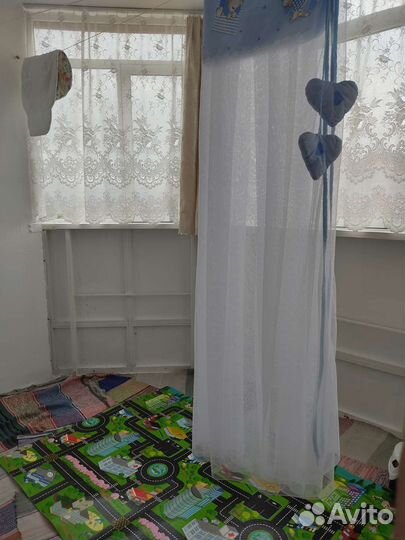 Балдахин в детскую кроватку+держатель для него