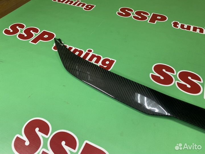 Спойлер для BMW G30 DA, сухой карбон