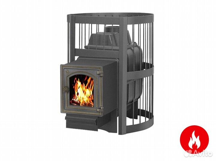 Печь для бани везувий легенда стандарт 22 (дт-4с)