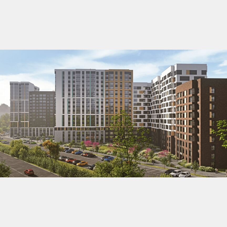3-к. квартира, 81,5 м², 12/17 эт.