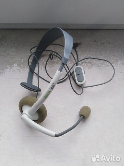 Гарнитура xbox 360 (наушник и микрофон)