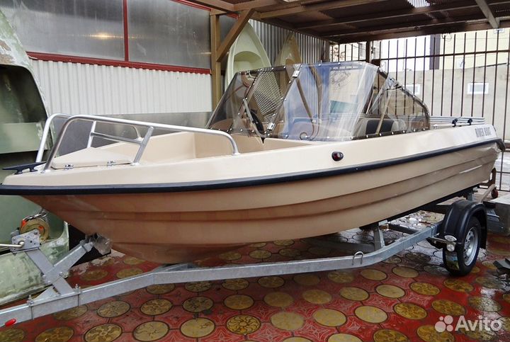 Лодка Астраханская Barracuda 49DC верфь RiverBoat