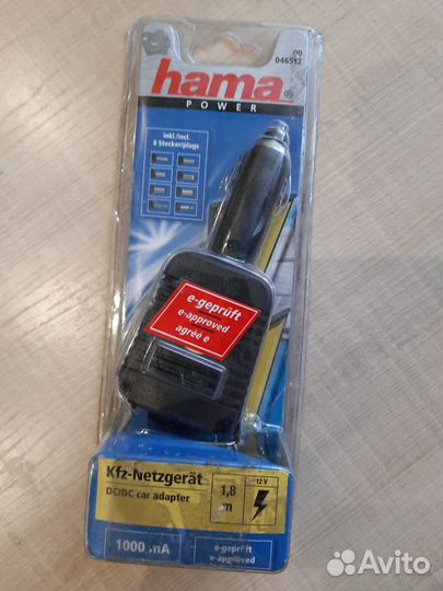 Блок питания Hama H-46512 для нетбука автомобильны