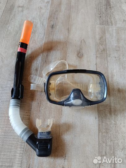Продаю 2 комплекта: ласты, маску, трубку