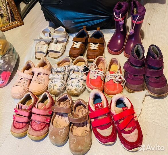 Одежда и обувь пакетом для девочки