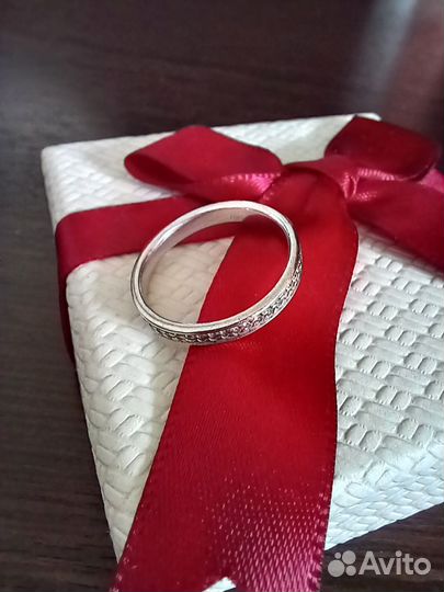 Серебряное кольцо 16,5 размер