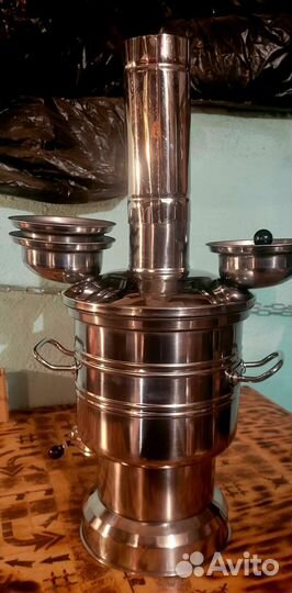 Самовары на дровах новые 3.5, 4 л