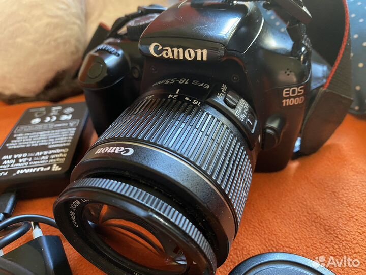 Зеркальный фотоаппарат canon eos 1100d