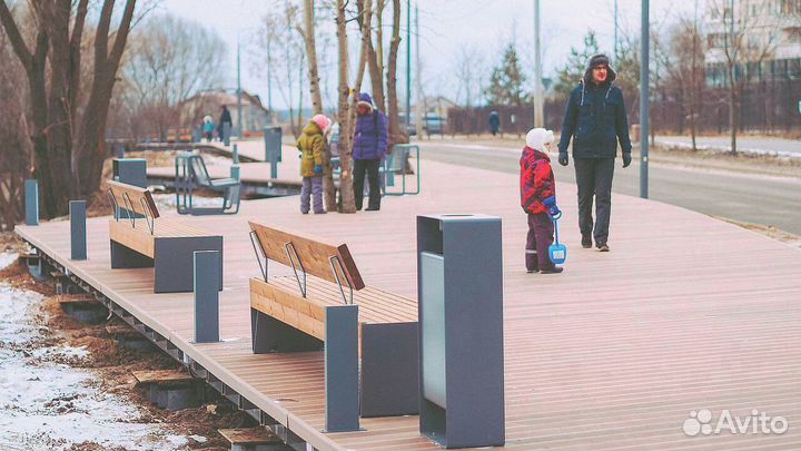 Скамейка уличная