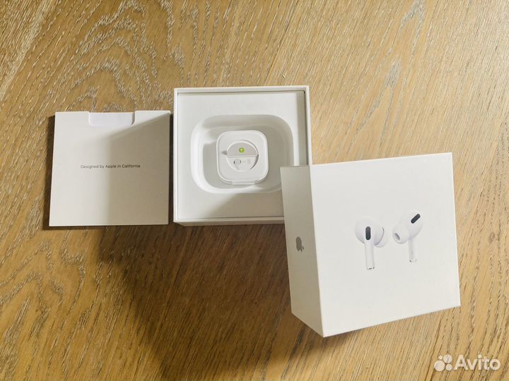 Коробка и вкладыши от AirPods Pro