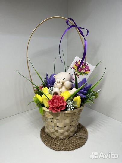 Мыльный букет