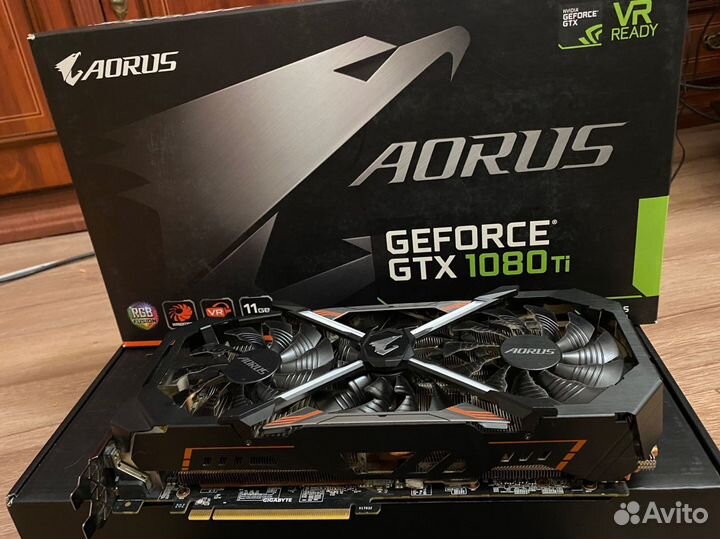 Видеокарта Gtx 1080 ti Aorus