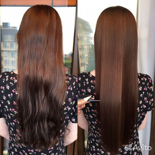 Кератиновое выпрямление и ботокс для волос