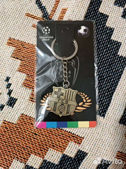 Брелок для ключей Месси и Барселона